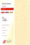 Parchment Card  175gsm  Gold Bulk Buy